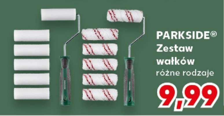 Parkside® Zestaw wałków