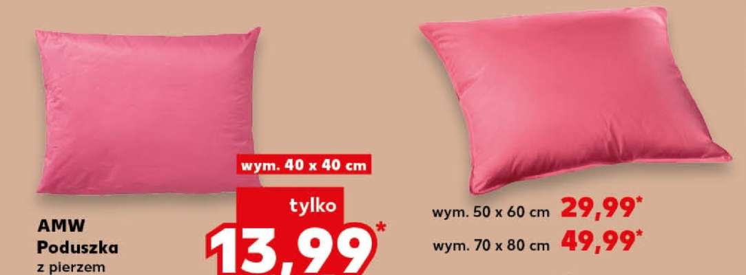 AMW Poduszka z pierzem