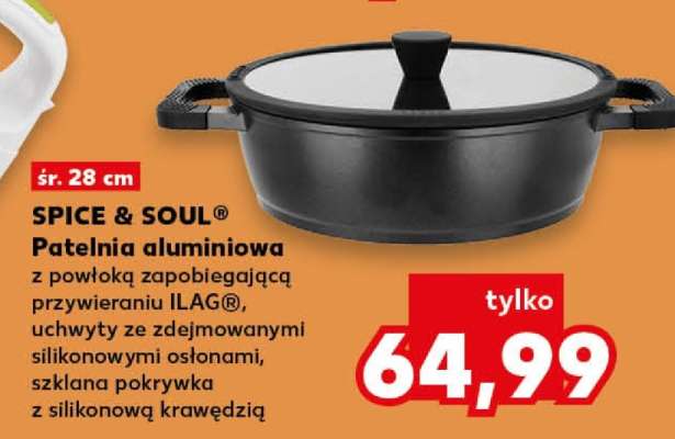 SPICE & SOUL® Patelnia aluminiowa