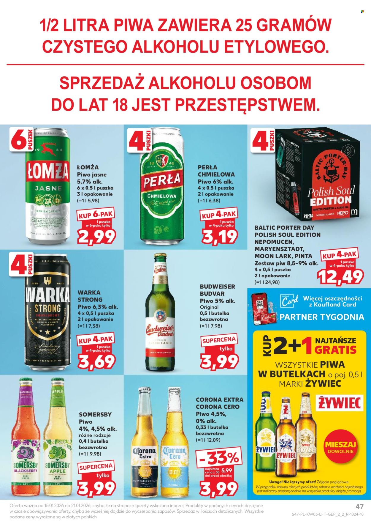Gazetka Kaufland - 15.01.2026 - 21.01.2026. Strona 47