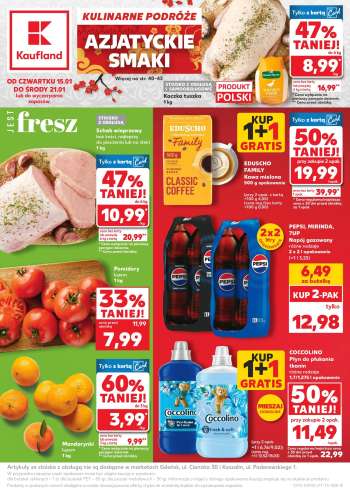 Gazetka Kaufland - 15.01.2026 - 21.01.2026.