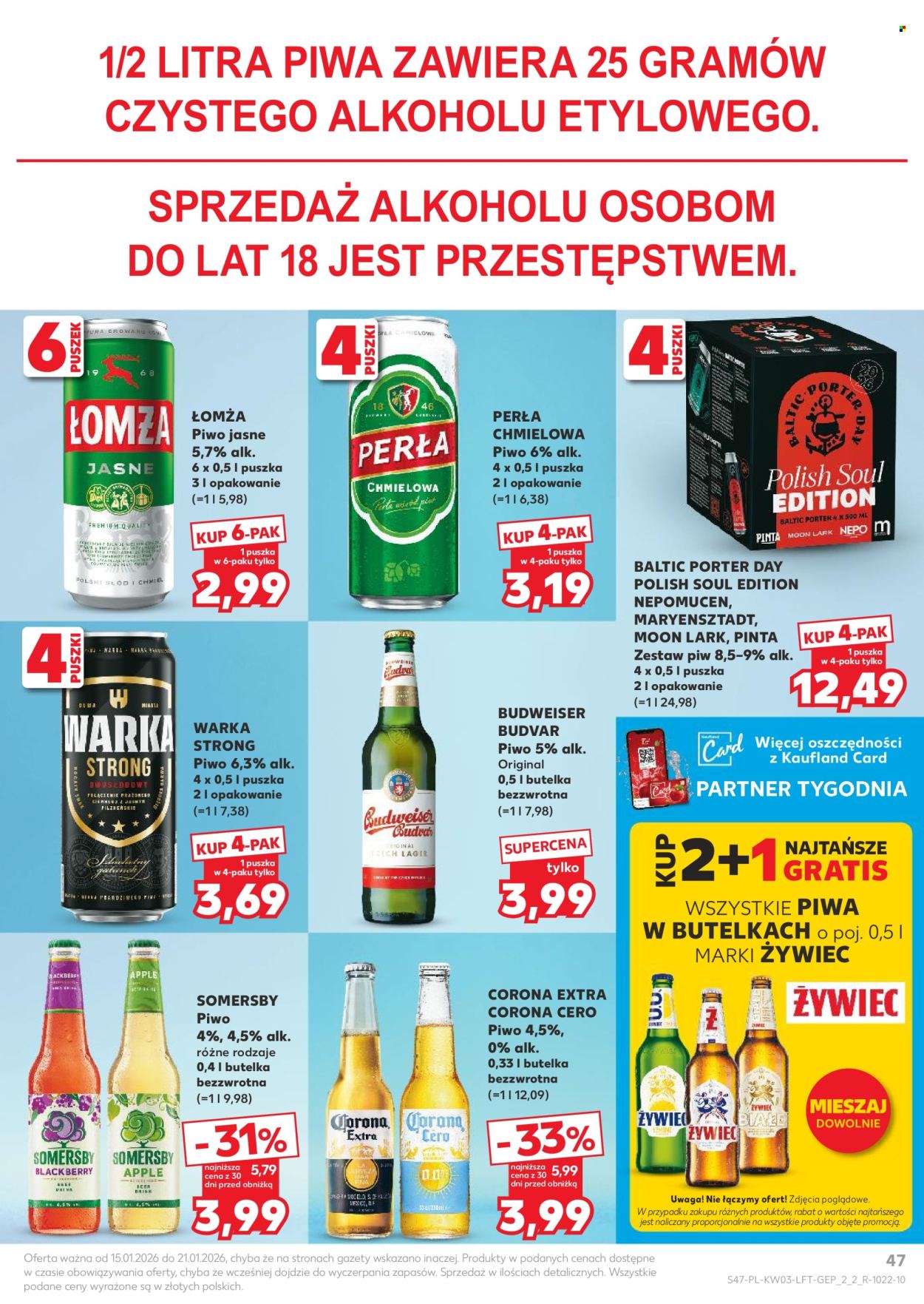Gazetka Kaufland - 15.01.2026 - 21.01.2026. Strona 47