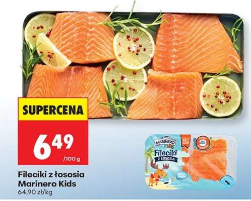 Fileciki z łososia Marinero Kids