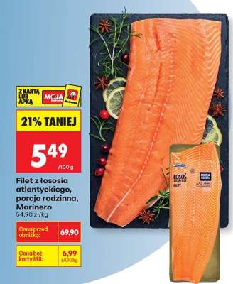 Filet z łososia atlantyckiego porcja rodzinna Marinero