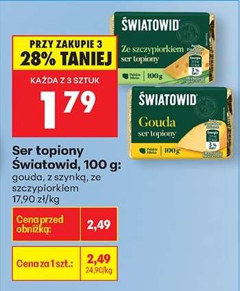 Ser topiony Światowid, 100 g