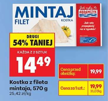 Kostka z fileta mintaja , 570 g