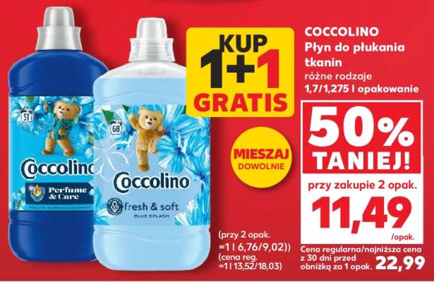 COCCOLINO Płyn do płukania tkanin