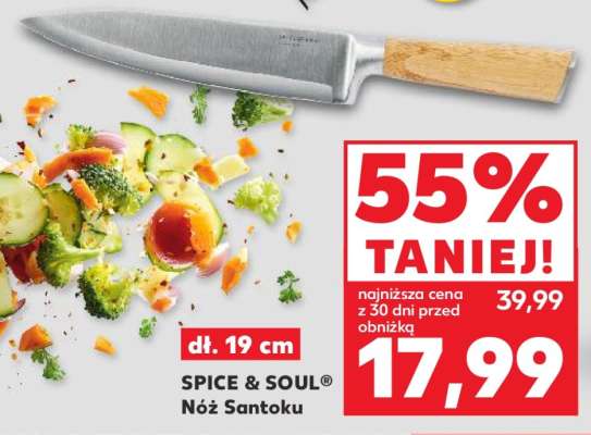 SPICE & SOUL® Nóż Santoku