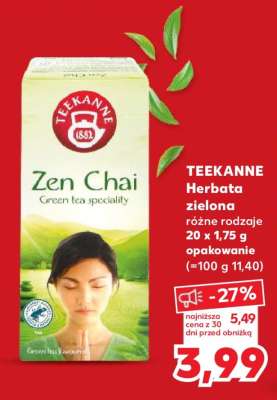 TEEKANNE Herbata zielona