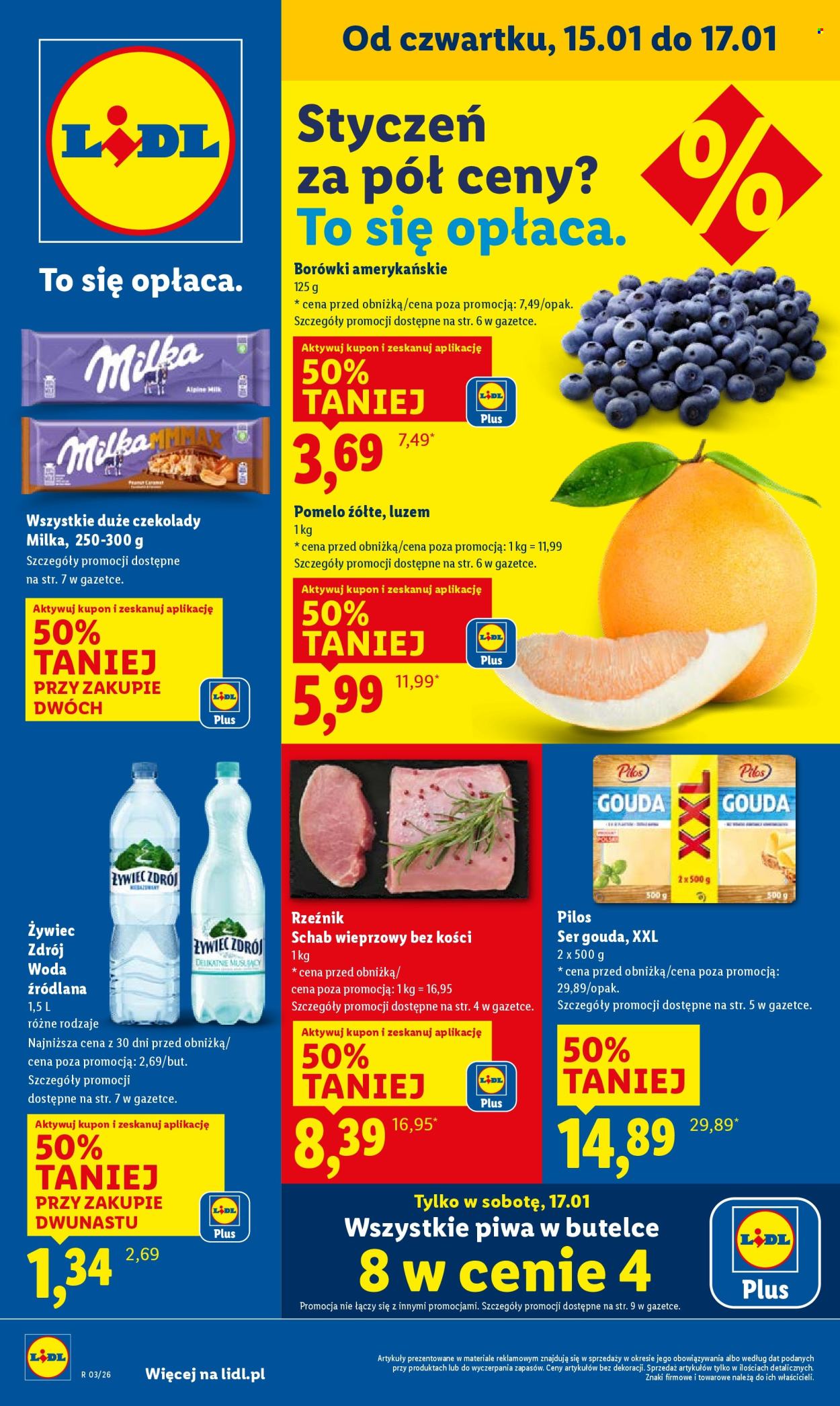 Gazetka Lidl - 15.01.2026 - 17.01.2026. Strona 1