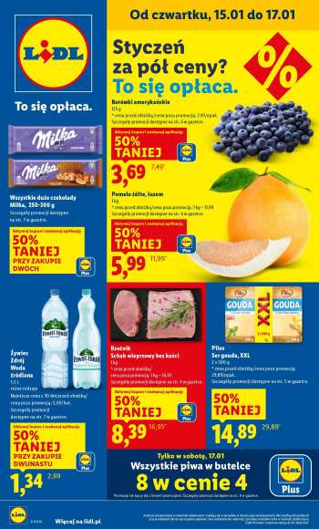 Gazetka Lidl - 15.01.2026 - 17.01.2026.