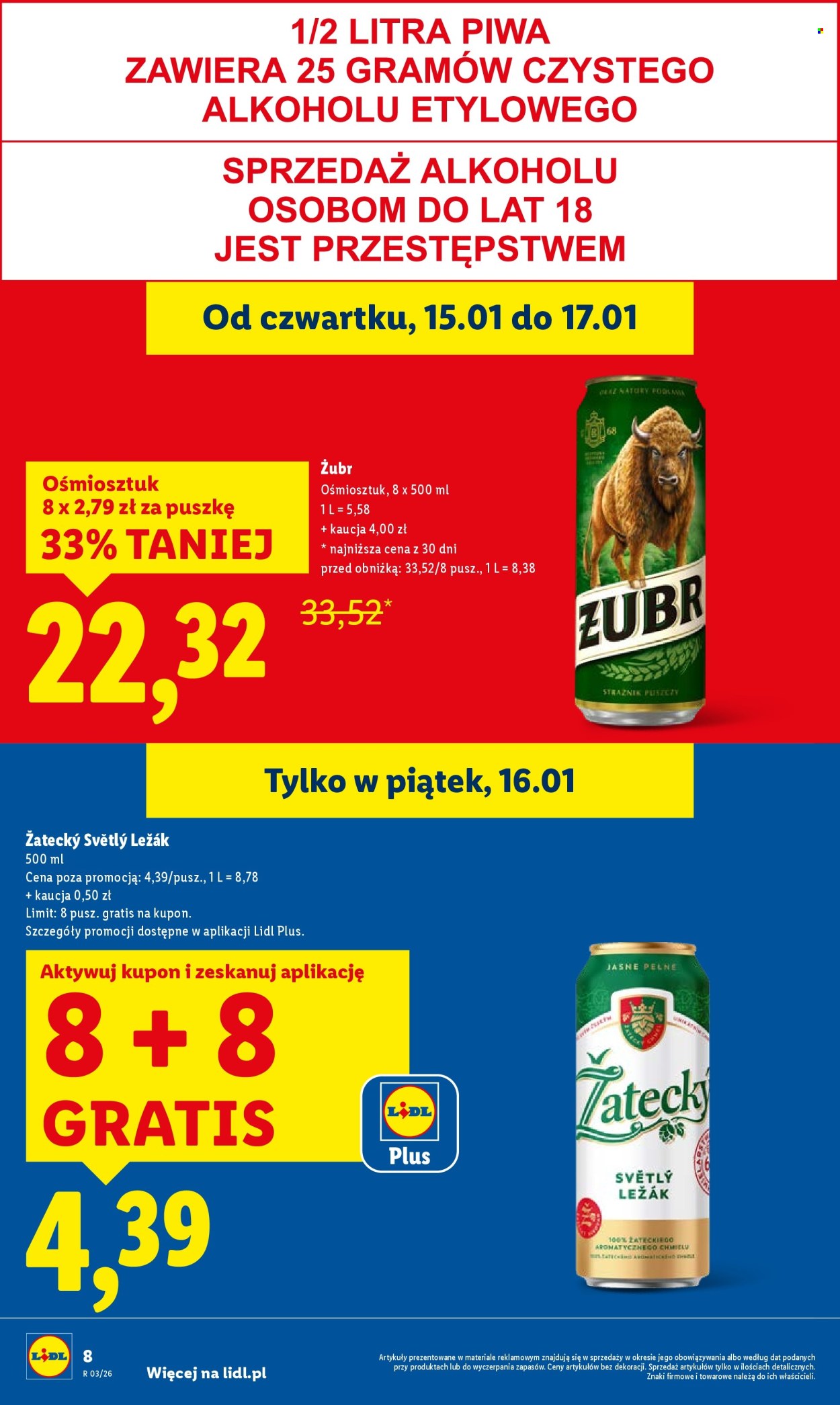 Gazetka Lidl - 15.01.2026 - 17.01.2026. Strona 8