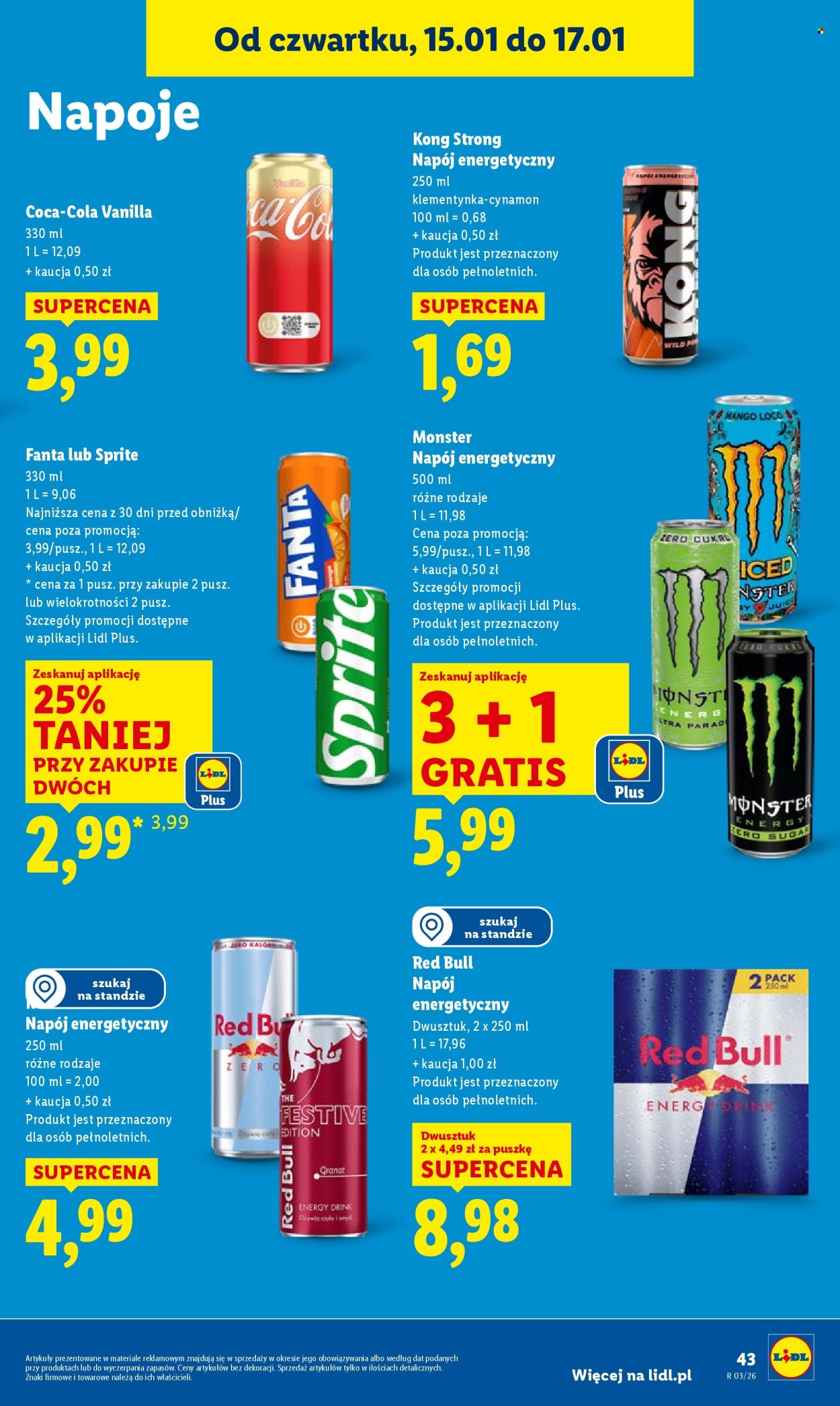 Gazetka Lidl - 15.01.2026 - 17.01.2026. Strona 43