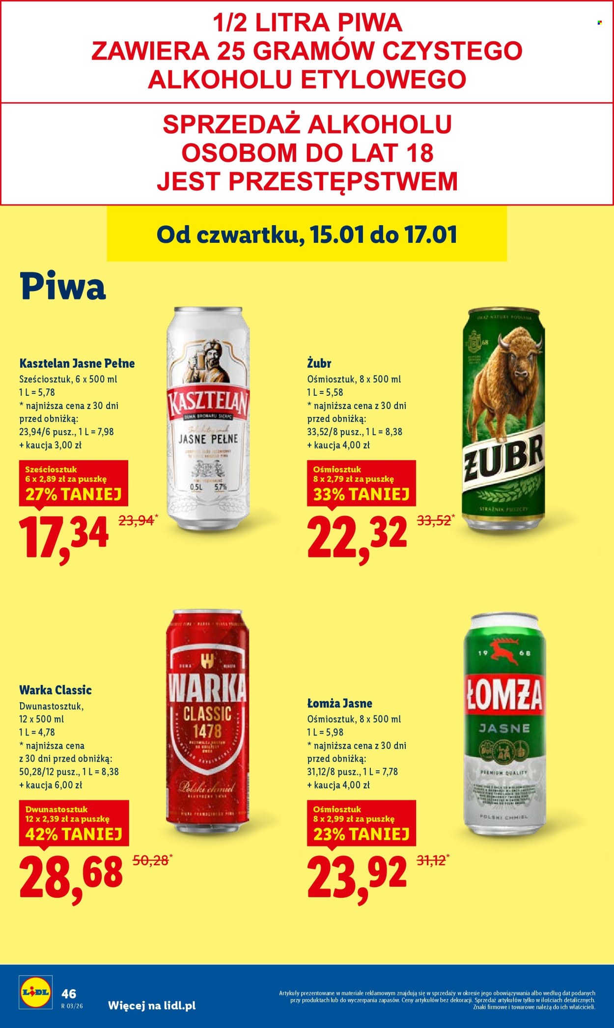 Gazetka Lidl - 15.01.2026 - 17.01.2026. Strona 46