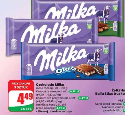 Czekolada MILKA