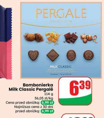 Bombonierka Milk Classic Pergalė