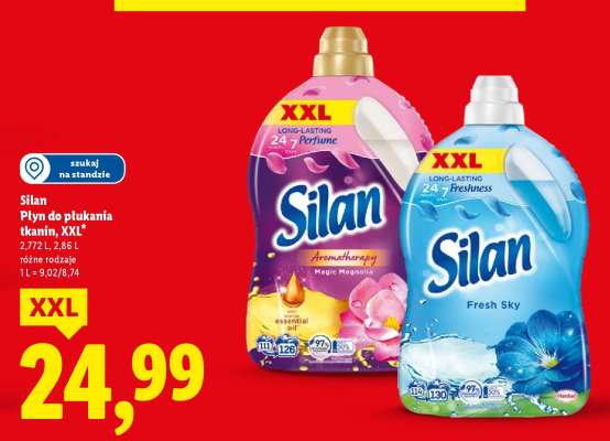 Silan Plyn do płukania tkanin, XXL