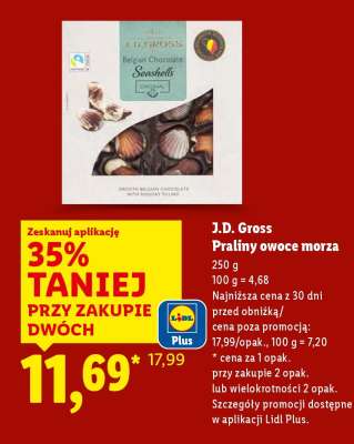 J.D. GROSS Praliny owoce morza