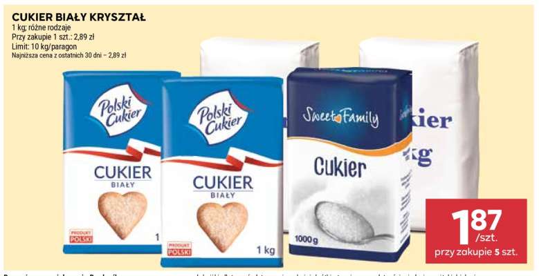 Cukier biały kryształ