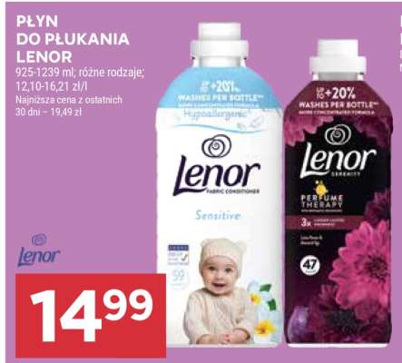 Płyn do płukania Lenor