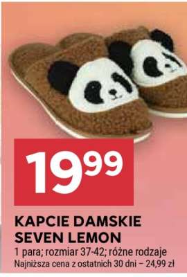 Kapcie Damskie Seven Lemon