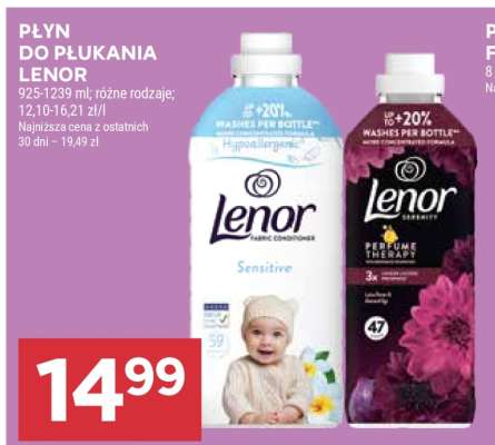 Płyn do płukania Lenor
