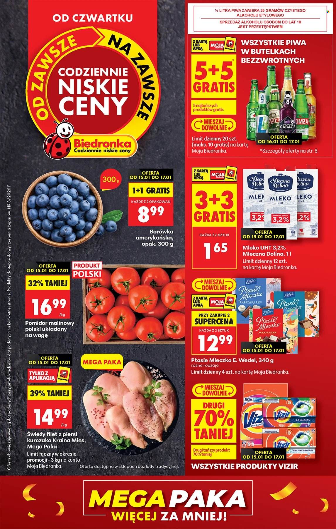 Gazetka Biedronka - 15.01.2026 - 21.01.2026. Strona 1