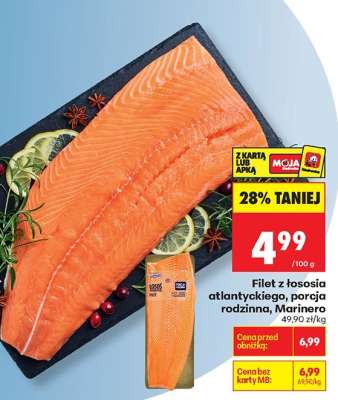 Filet z łososia atlantyckiego porcja rodzinna Marinero