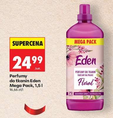 Perfumy do tkanin Eden Mega Pack, 1,5 l