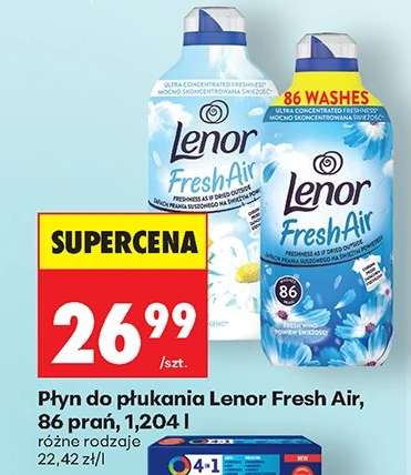 Płyn do płukania Lenor Fresh Air, 86 prań, 1,204 l