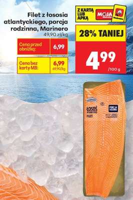 Filet z łososia atlantyckiego porcja rodzinna Marinero
