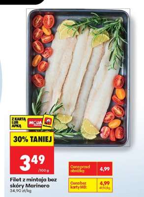 Filet z mintaja bez skóry Marinero