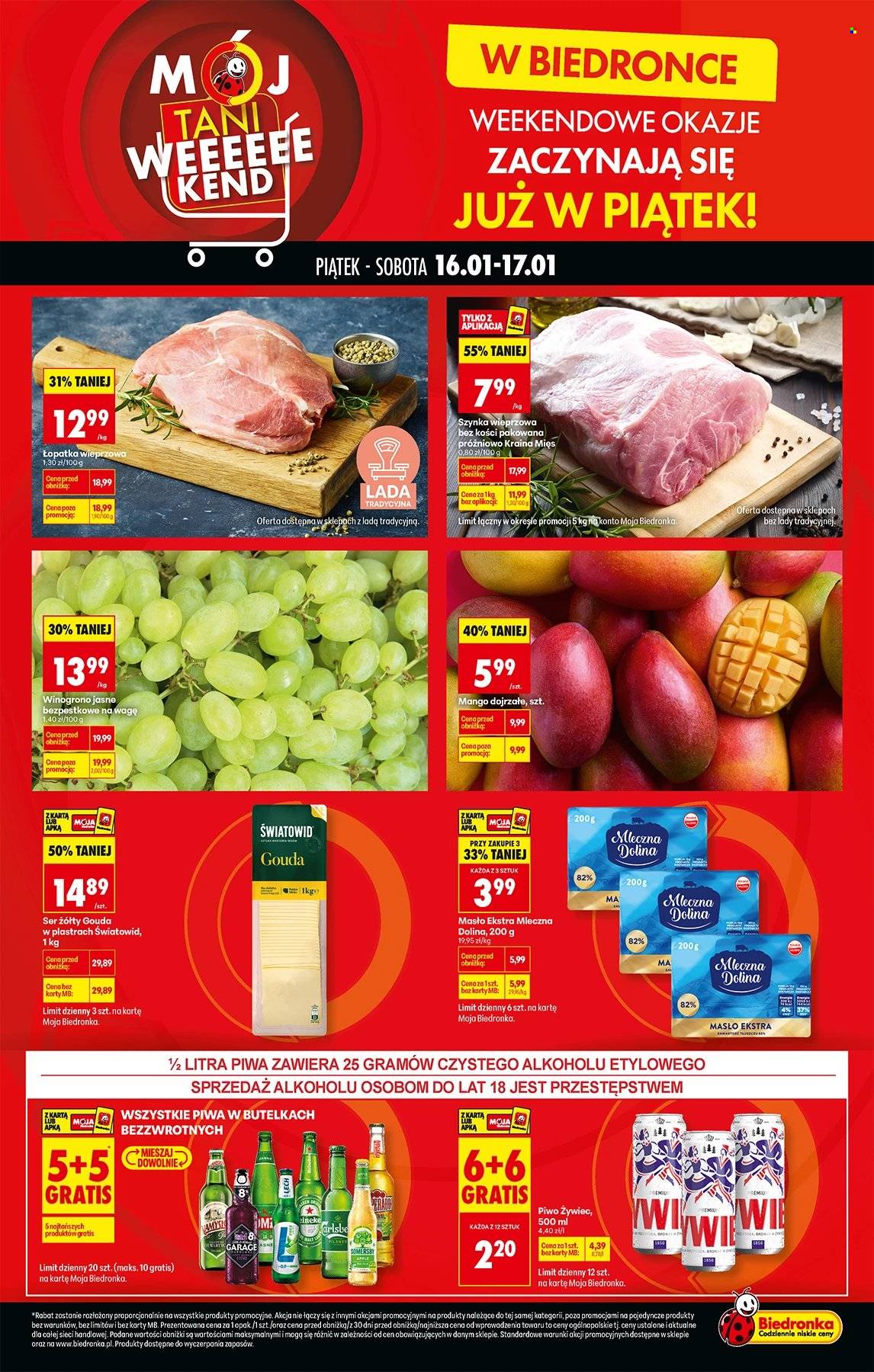 Gazetka Biedronka - 16.01.2026 - 17.01.2026. Strona 1