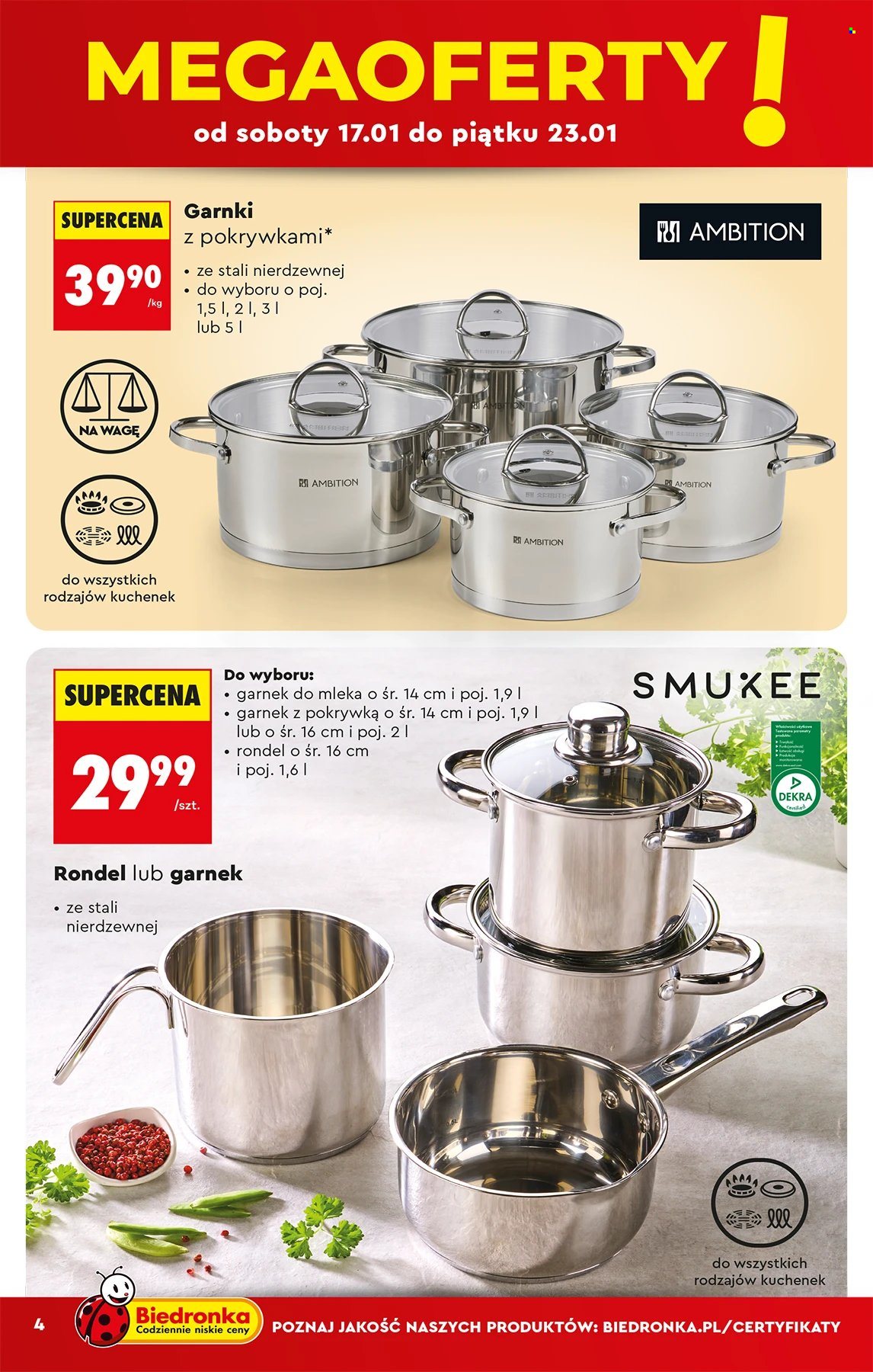 Gazetka Biedronka - 17.01.2026 - 4.02.2026. Strona 4