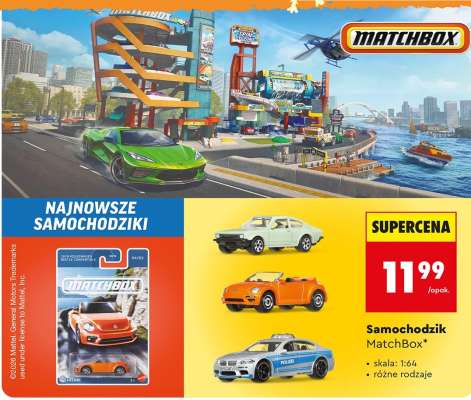 Samochodzik MATCHBOX