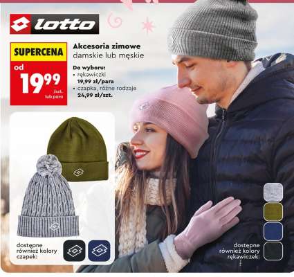 Akcesoria zimowe damskie lub męskie