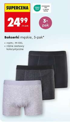 Bokserki męskie, 3-pak