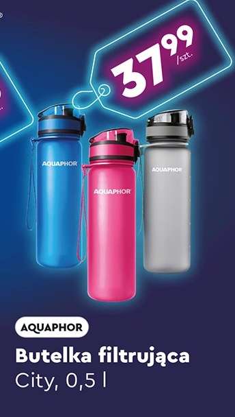 Butelka filtrująca City, 0,5 l