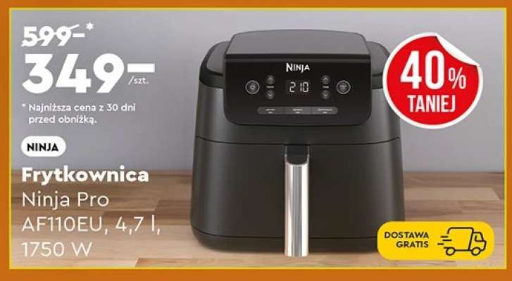 Frytkownica Ninja Pro AF110EU, 4,7 l, 1750 W
