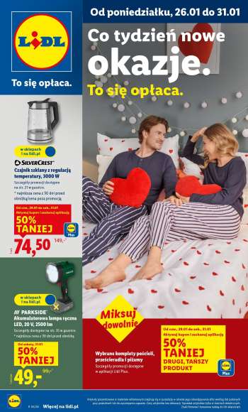 Gazetka Lidl - 26.01.2026 - 31.01.2026.