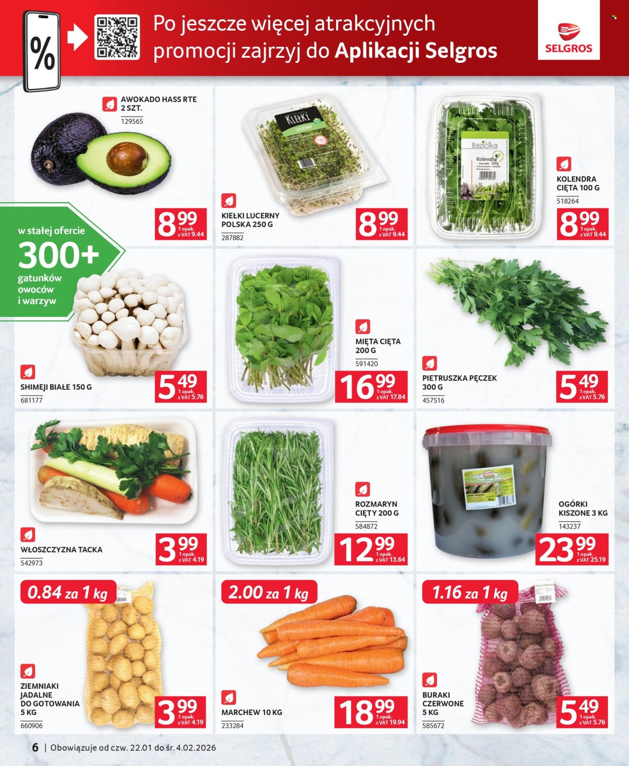 Gazetka Selgros - 22.01.2026 - 4.02.2026. Strona 6