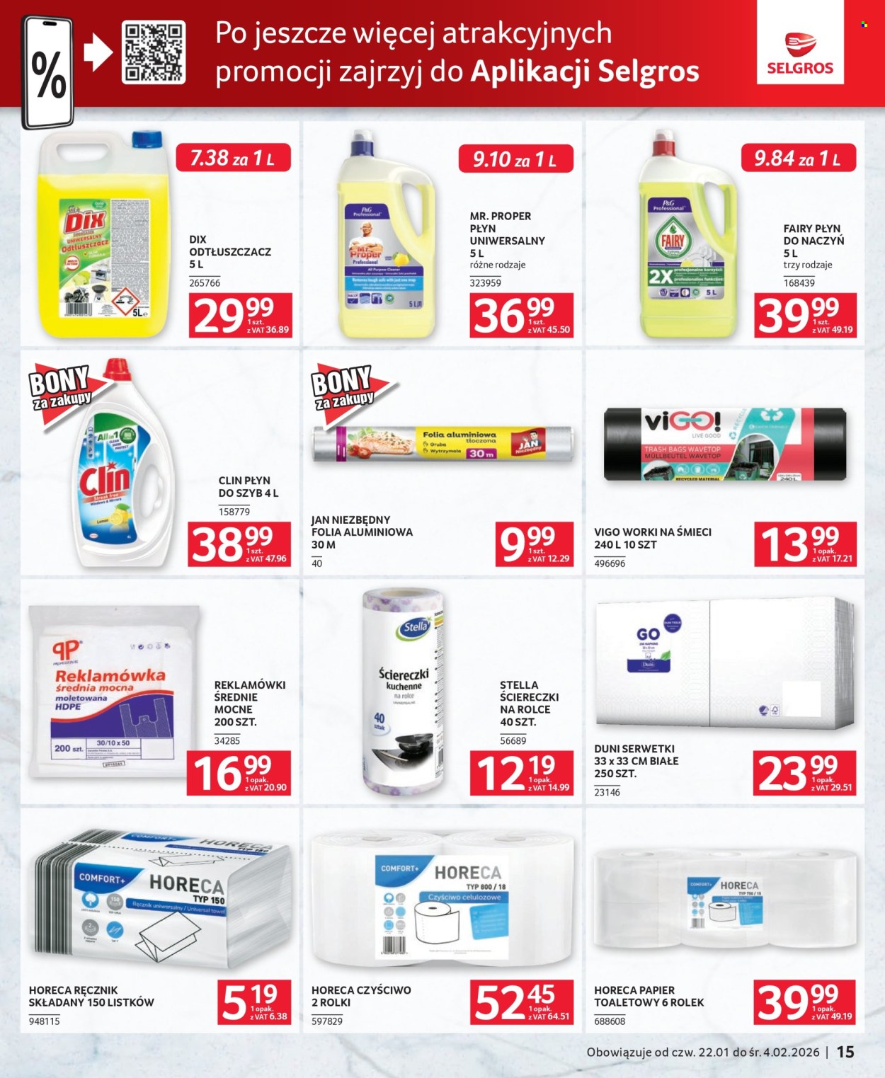 Gazetka Selgros - 22.01.2026 - 4.02.2026. Strona 15