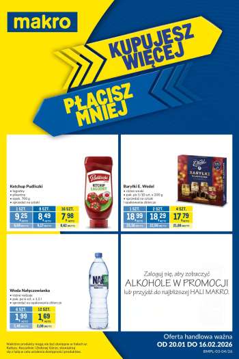 Gazetka Makro - 20.01.2026 - 16.02.2026.