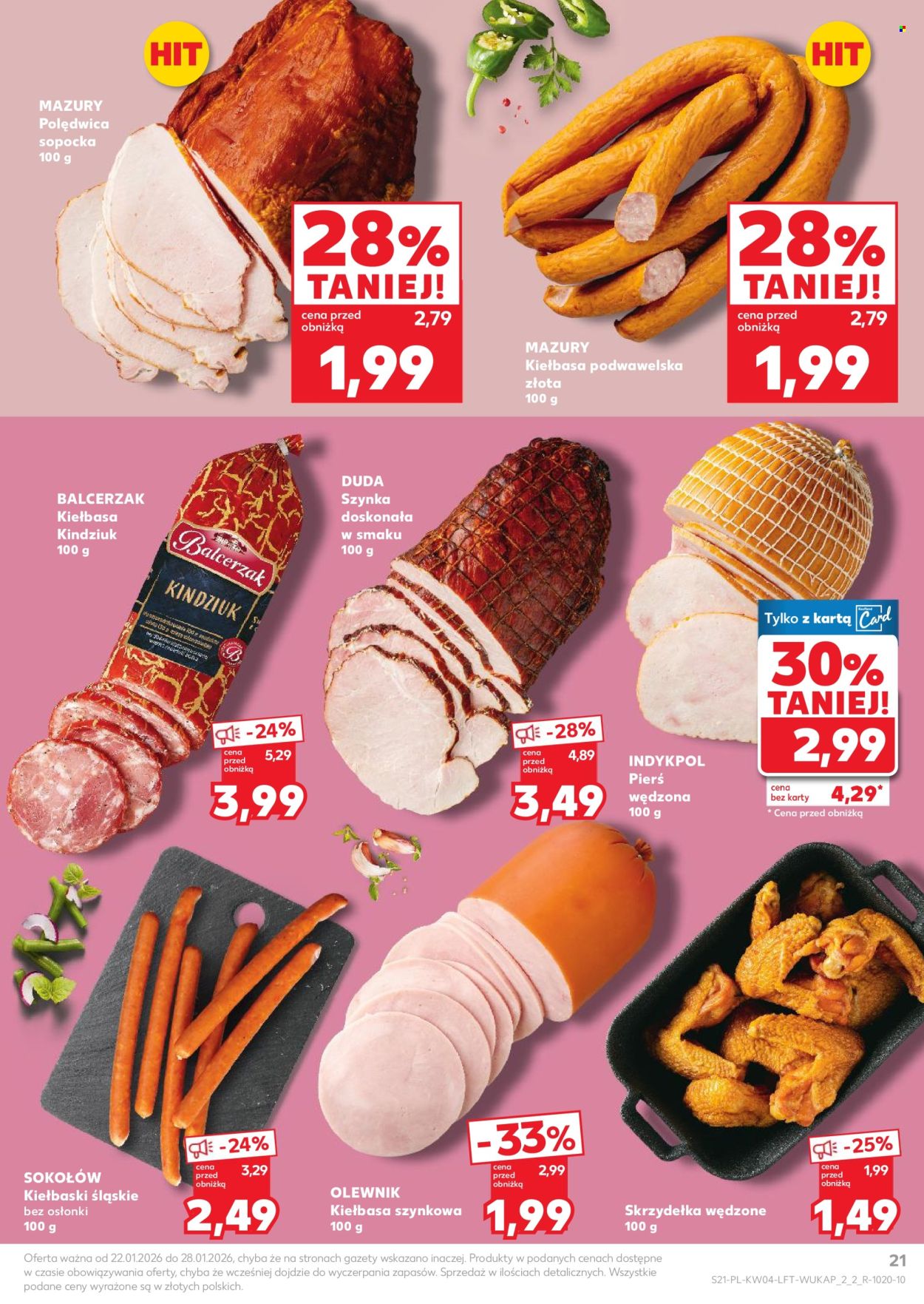 Gazetka Kaufland - 22.01.2026 - 28.01.2026. Strona 21