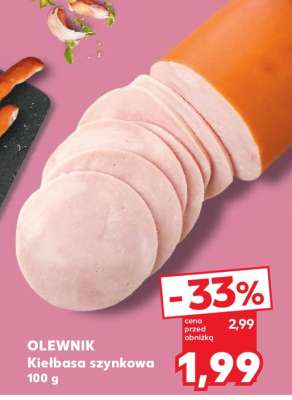OLEWNIK Kiełbasa szynkowa 100 g