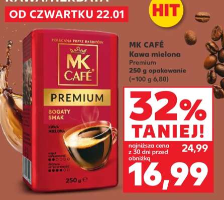 MK CAFÉ Kawa mielona Premium