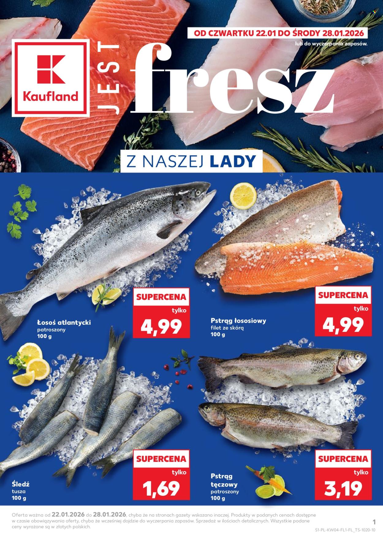 Gazetka Kaufland - 22.01.2026 - 28.01.2026. Strona 1