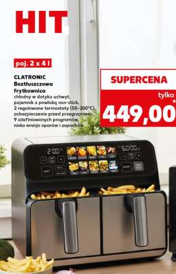 CLATRONIC Beztłuszczowa frytkownica