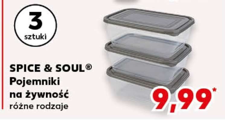 SPICE & SOUL® Pojemniki na żywność