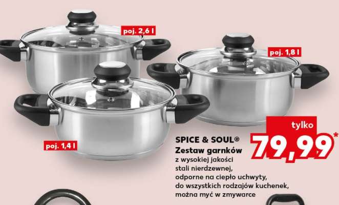 SPICE & SOUL® Zestaw garnków